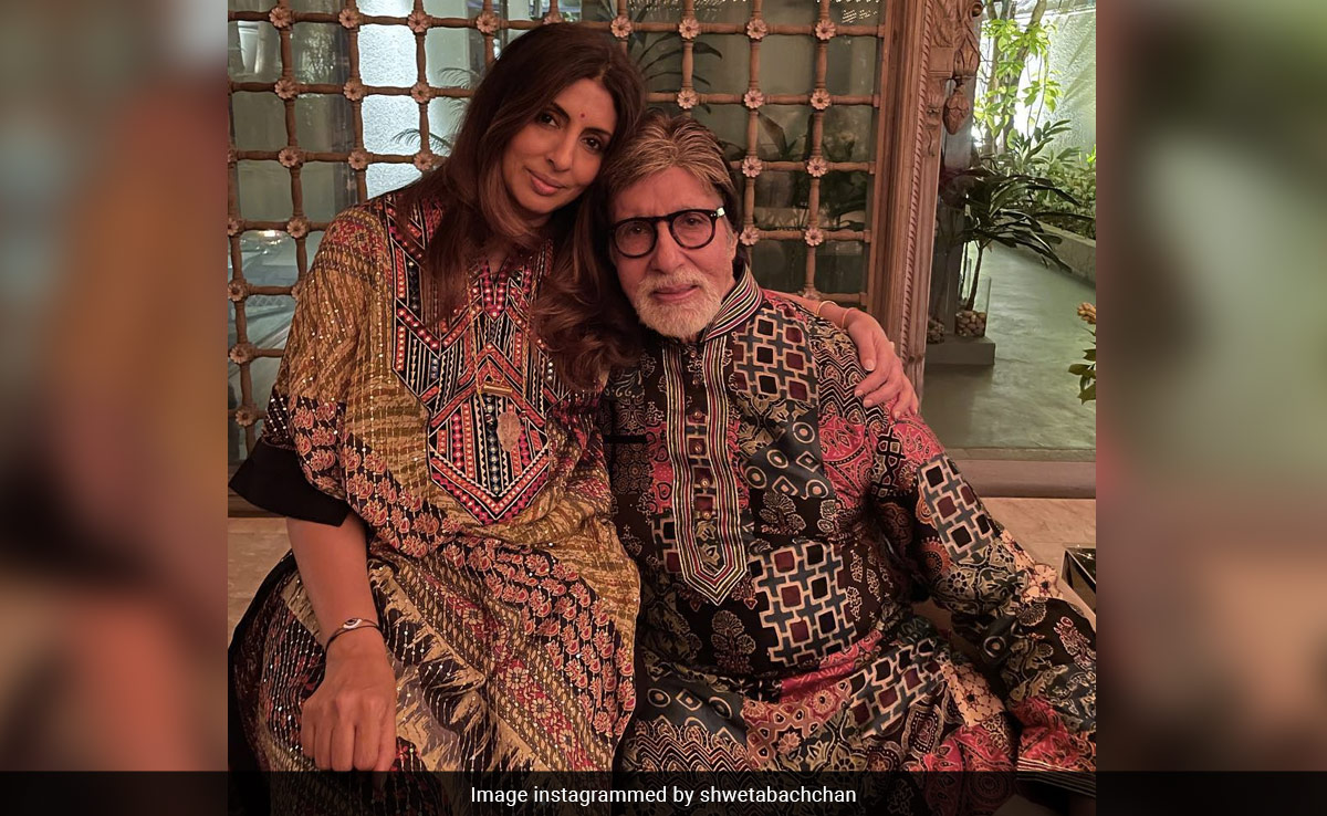 Amitabh Bachchan Wished His "Firstborn" Shweta On Her Birthday