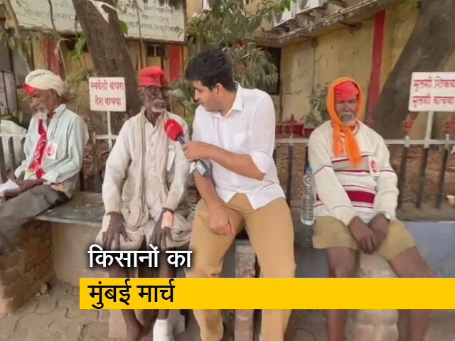 फटी एड़ियां, सूजे पांव...फिर भी जारी है किसानों का मार्च