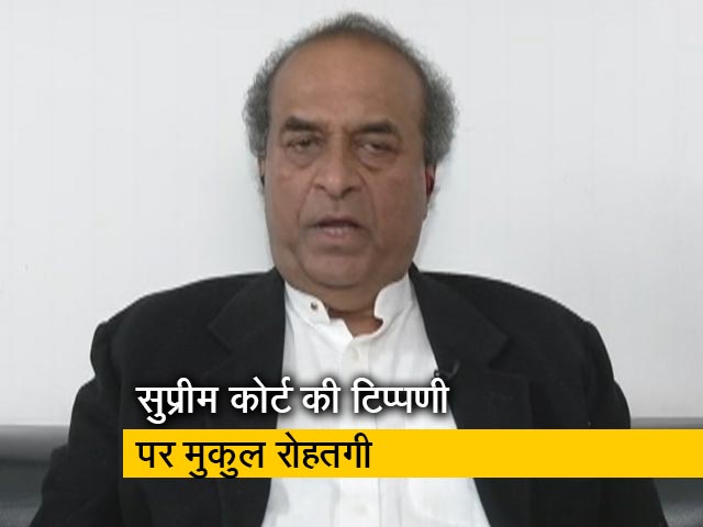 पूर्व अटॉर्नी जनरल मुकुल रोहतगी ने कहा- "पिछले 70 सालों में चुनाव आयोग ने अच्छा काम किया"
