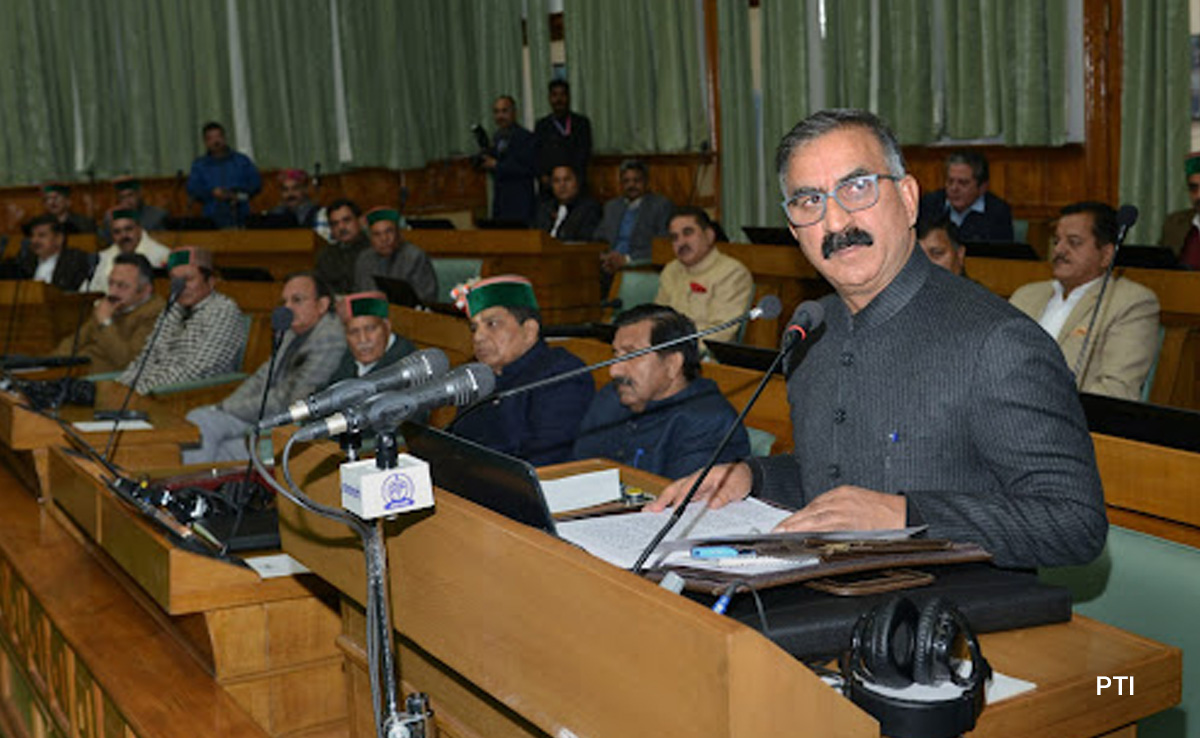 Himachal Chief Minister's "6,000 Crores Loan" Jibe At Earlier Government