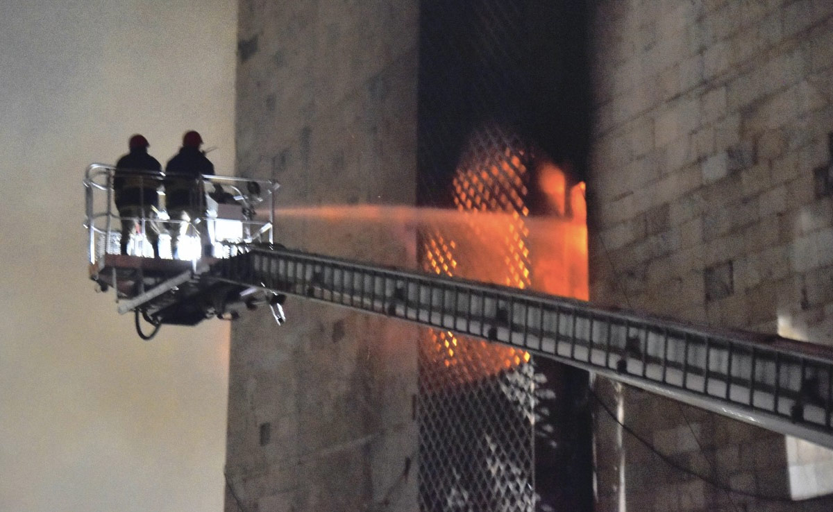 Massive Fire Breaks Out In Telangana's Secunderabad, Fire Tenders On Spot