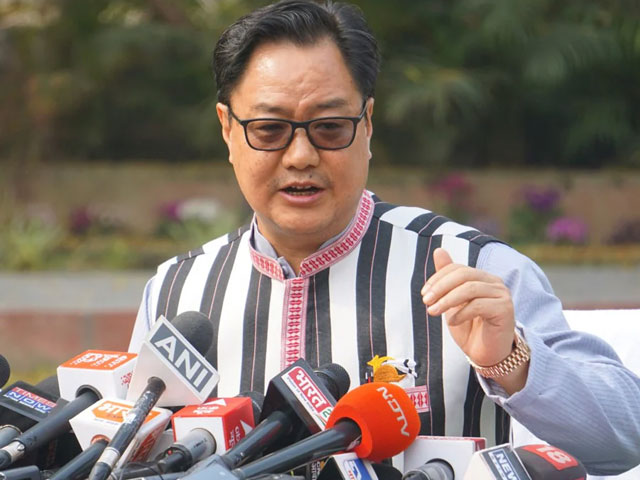 Kiren Rijiju Replaced As Law Minister, Shifted To Earth Sciences
