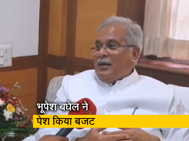 भूपेश बघेल ने पेश किया कार्यकाल का पांचवां बजट, बोले - विकास कार्यों में कोई कमी नहीं की 