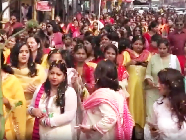 Dibrugarh Soaks In The Colours Of Holi