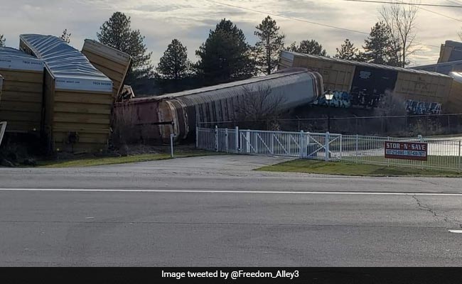 Month After Toxic Train Wreck, Another Derailment In Ohio