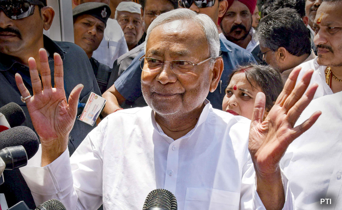 "I Have Been Vocal For Women's Quota Since...": Nitish Kumar