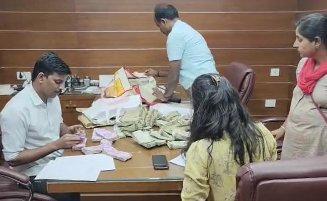 Karnataka BJP MLA's Bureaucrat Son Caught Taking Rs 40 Lakh Bribe
