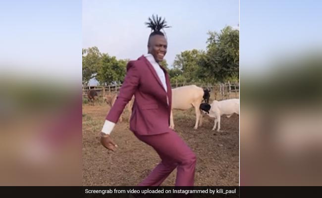 Yes, That's Kili Paul In A Suit Dancing To Akshay Kumar's <i>Chura Ke Dil Mera</i>
