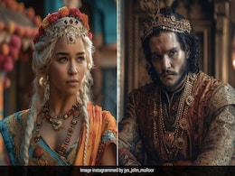 कभी सोचा की है कि 'गेम ऑफ थ्रोन्स' के किरदार इंडियन आउटफिट में कैसे दिखेंगे? तो देखिए AI का कमाल कभी सोचा की है कि 'गेम ऑफ थ्रोन्स' के किरदार इंडियन आउटफिट में कैसे दिखेंगे? तो देखिए AI का कमाल