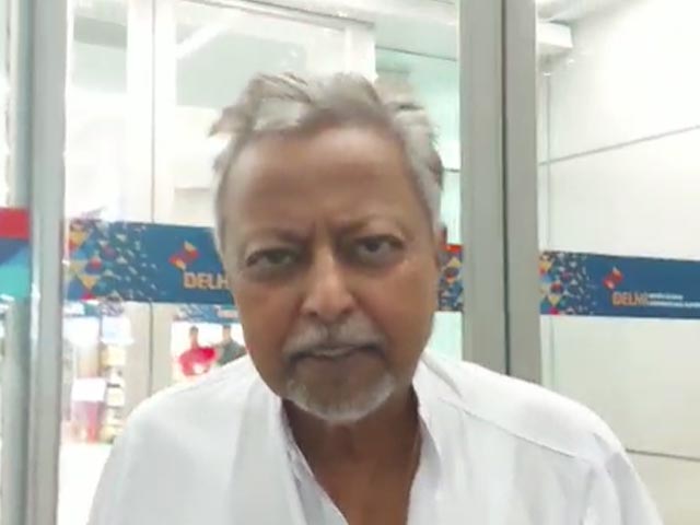 Trinamool's Mukul Roy In Delhi Amid Son's "Untraceable" Claim