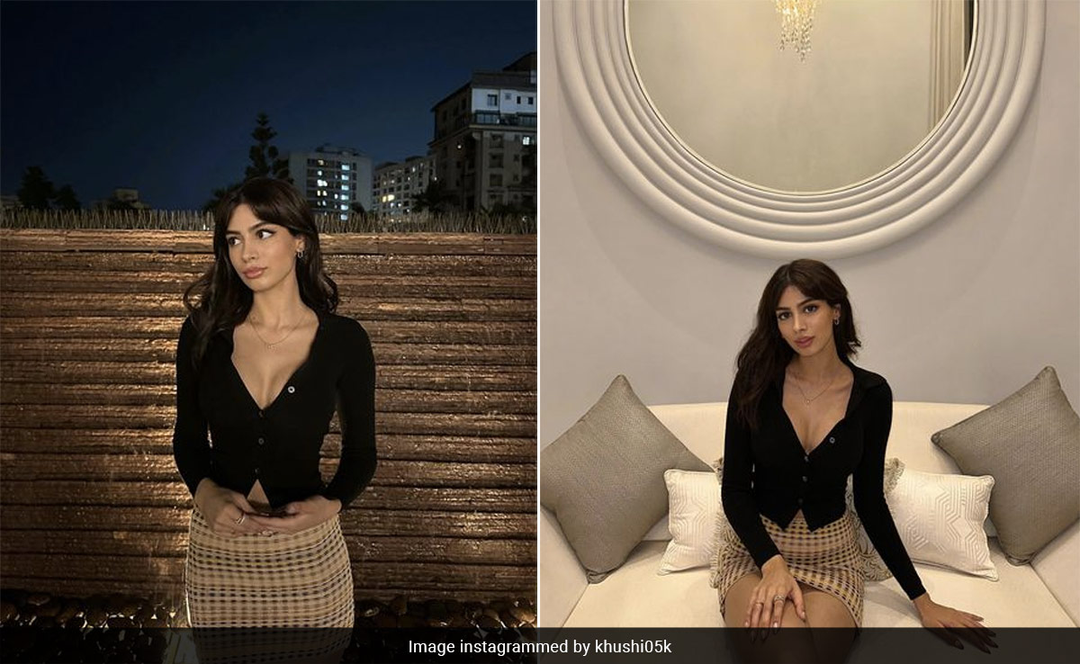 Like Khushi Kapoor, It's Always The Right Season For A Mini Skirt