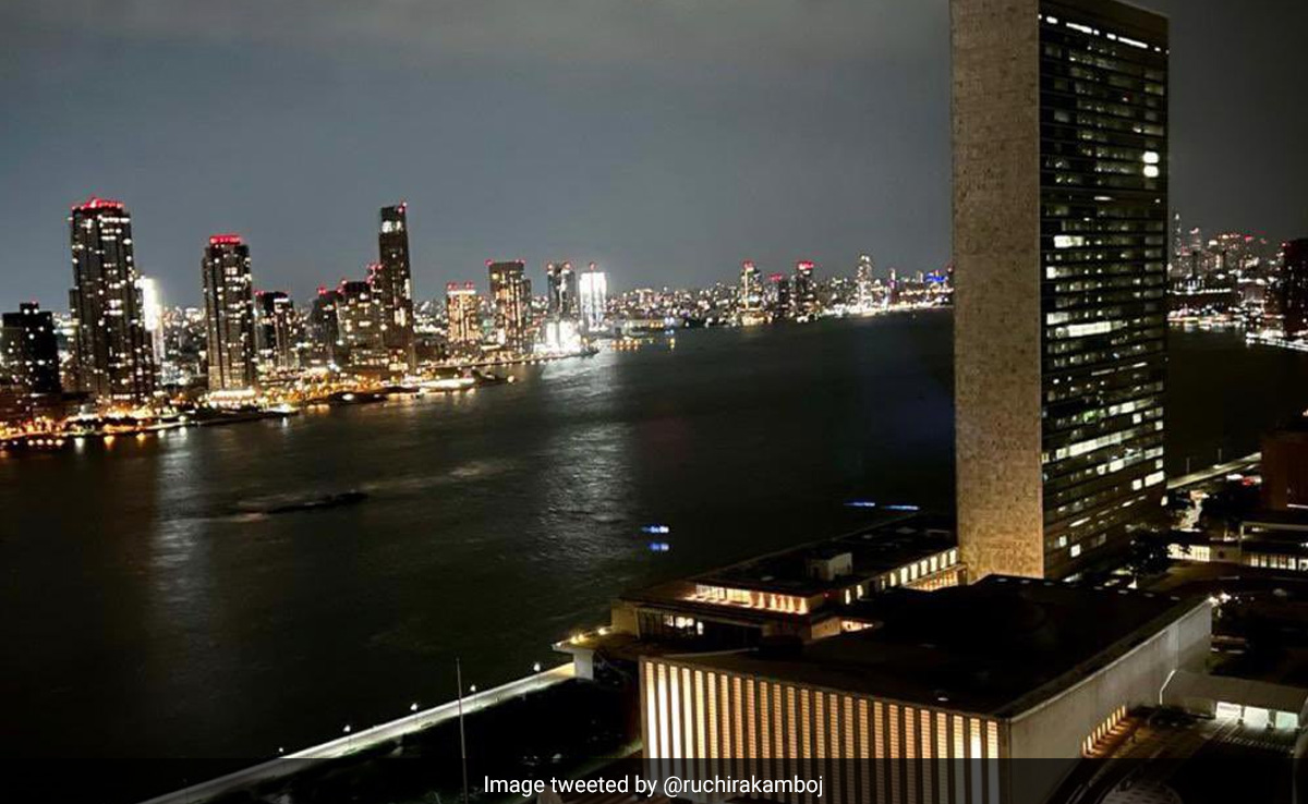 100th Episode Of PM Modi's <i>Mann Ki Baat</i> Broadcast Live In UN Headquarters