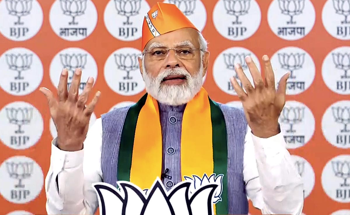 "So Desperate": PM's Jibe At Congress Over "Your Grave Will Be Dug" Remark