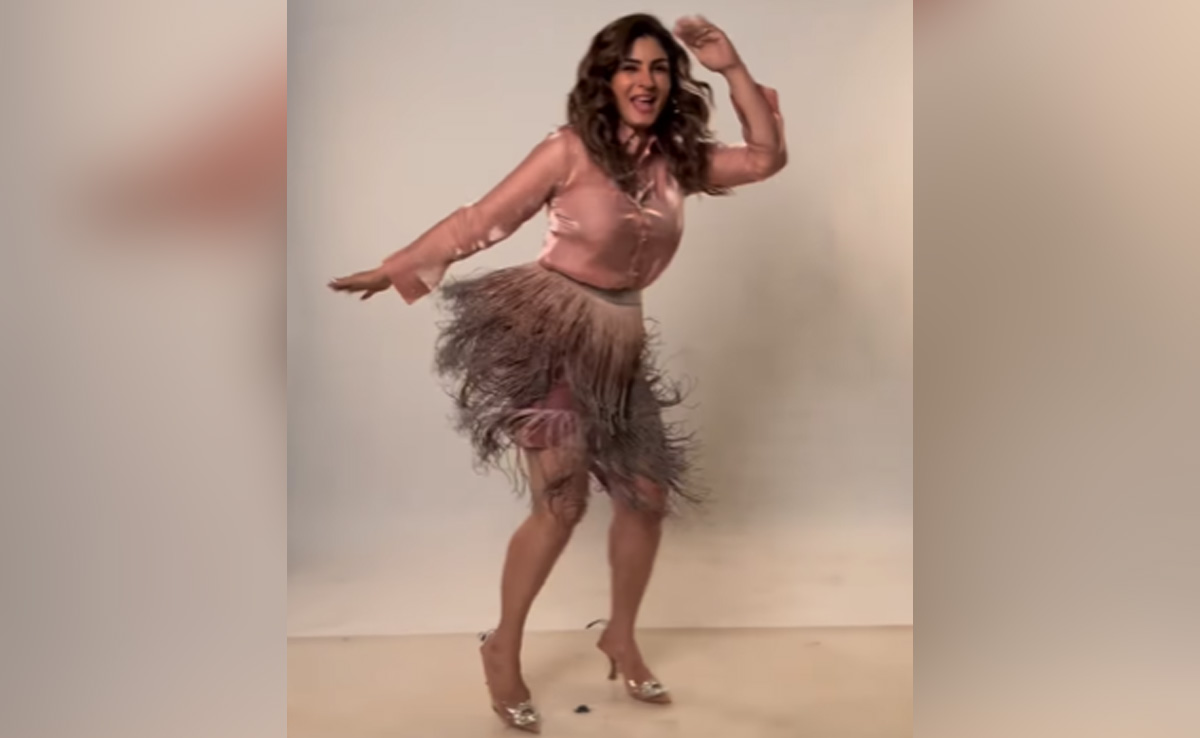 Raveena Tandon's Dance To <i>Ek Do Teen</i> Gets Madhuri Dixit's Approval: "How Fabulous Are You"