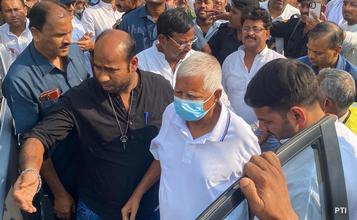 Lalu Yadav Back In Patna Amid Speculations On Role In "Opposition Unity"
