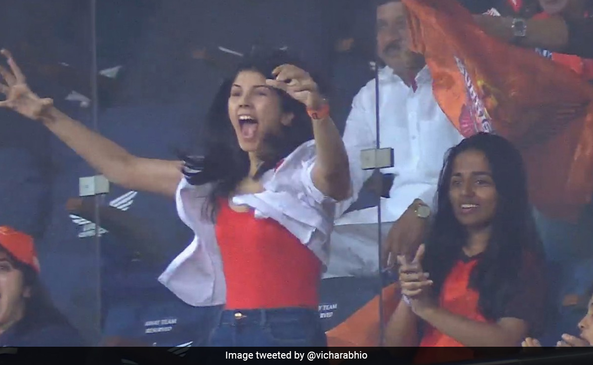 काइल मेयर्स को आउट होता देख उछल पड़ी काव्या मारान, ऐसा रहा रिएक्शन, Video