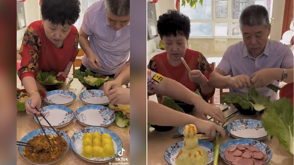 Viral Video Of Family Hoarding Food At Dining Table Is Hilarious