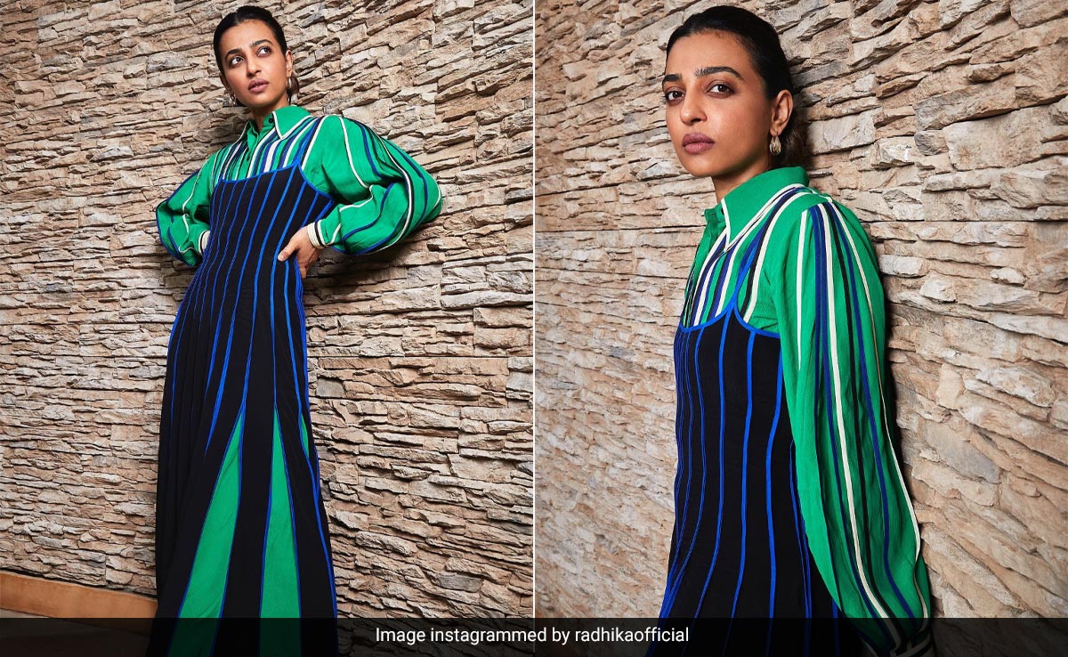 Pleats Please, Radhika Apte's Outfit Is A Unique Combination Of Sharp And Sleek