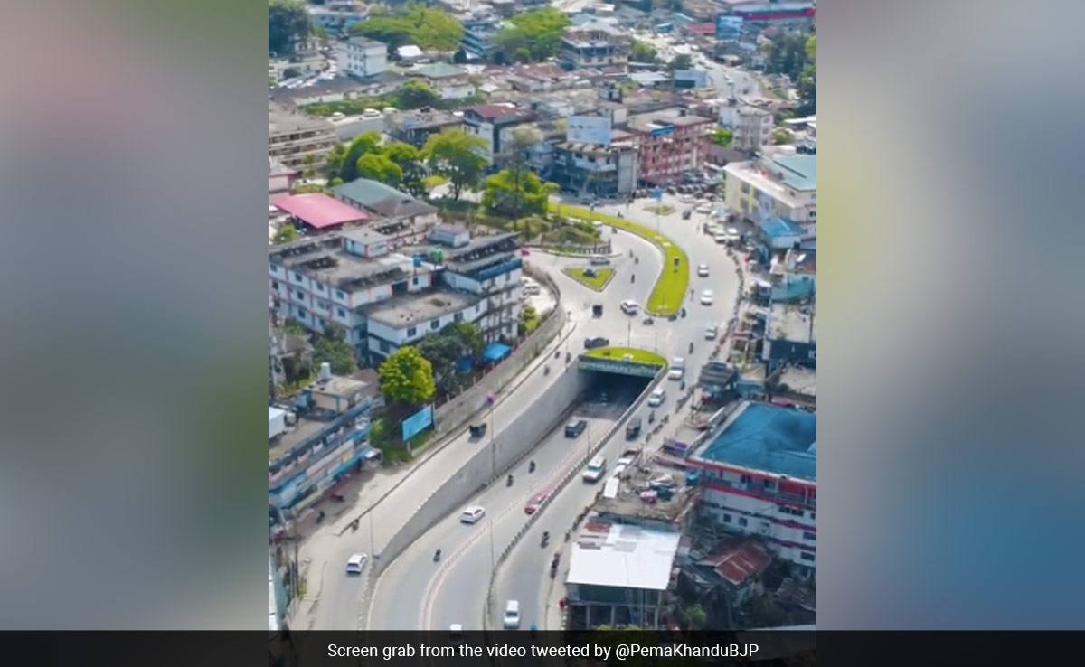 ''So Beautiful'': Arunachal Chief Minister Shares Video Of Itanagar's Seamless Traffic, Wins Praise