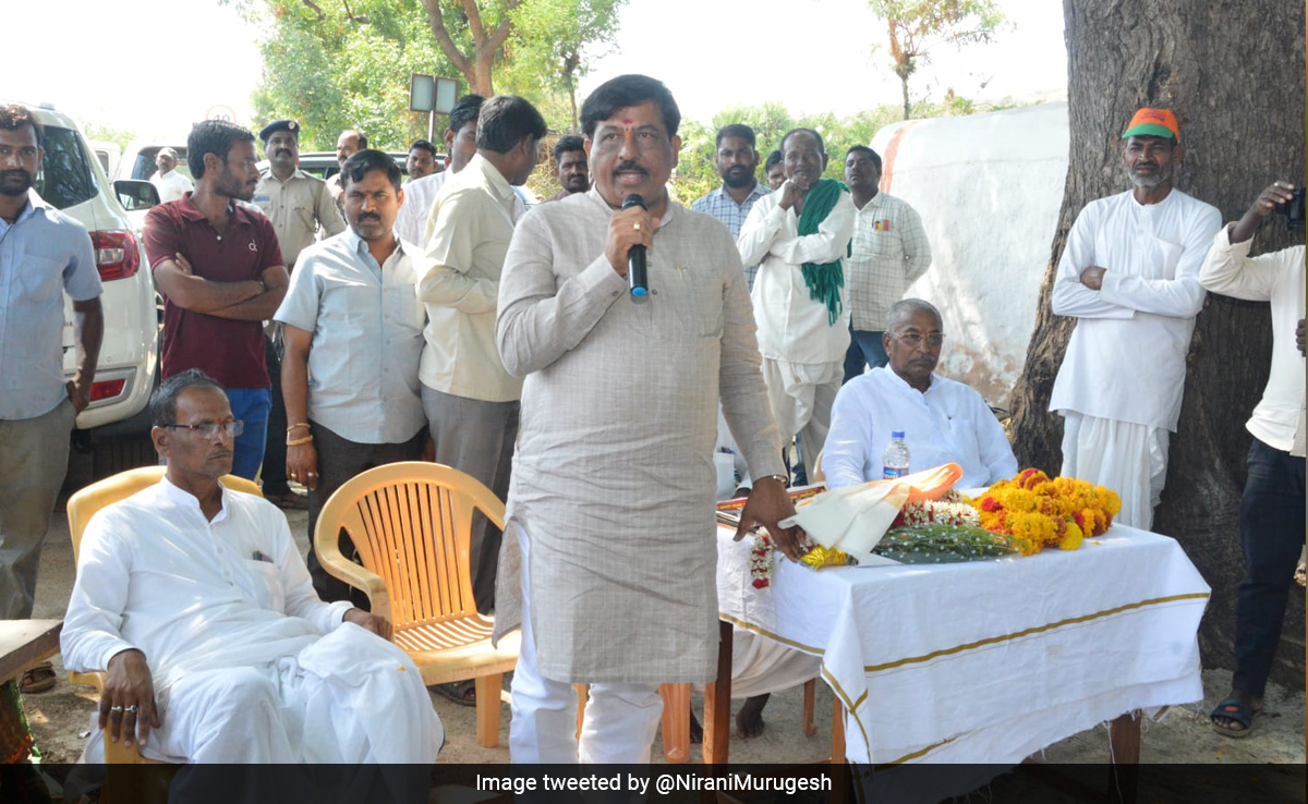 Police Case Against Karnataka Minister On Charges Of Bribing Voters