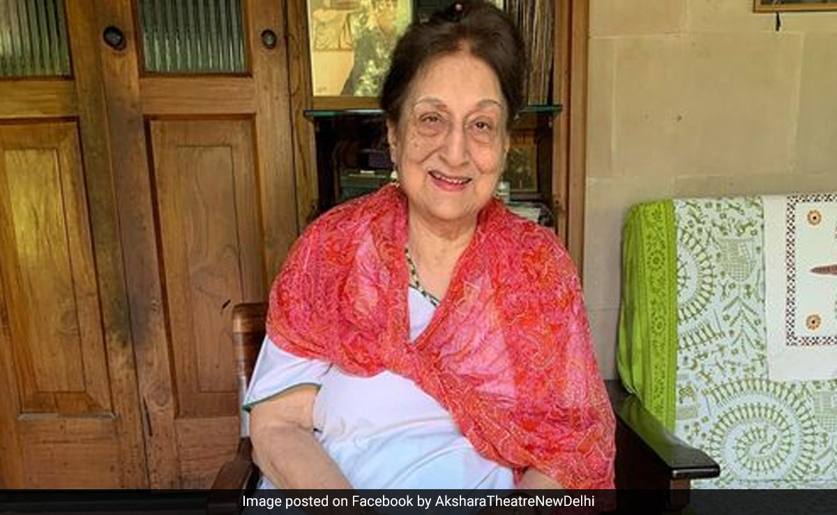 Akshara Theatre Co-Founder Jalabala Vaidya Dies At 86