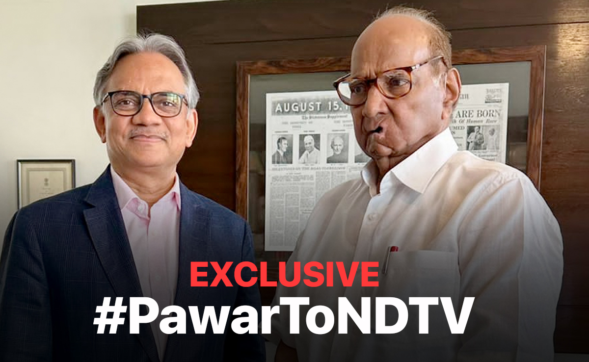 EXCLUSIVE: "हिंडनबर्ग केस में SC कमेटी ही सही विकल्प, JPC की मांग व्यर्थ" : NDTV से शरद पवार