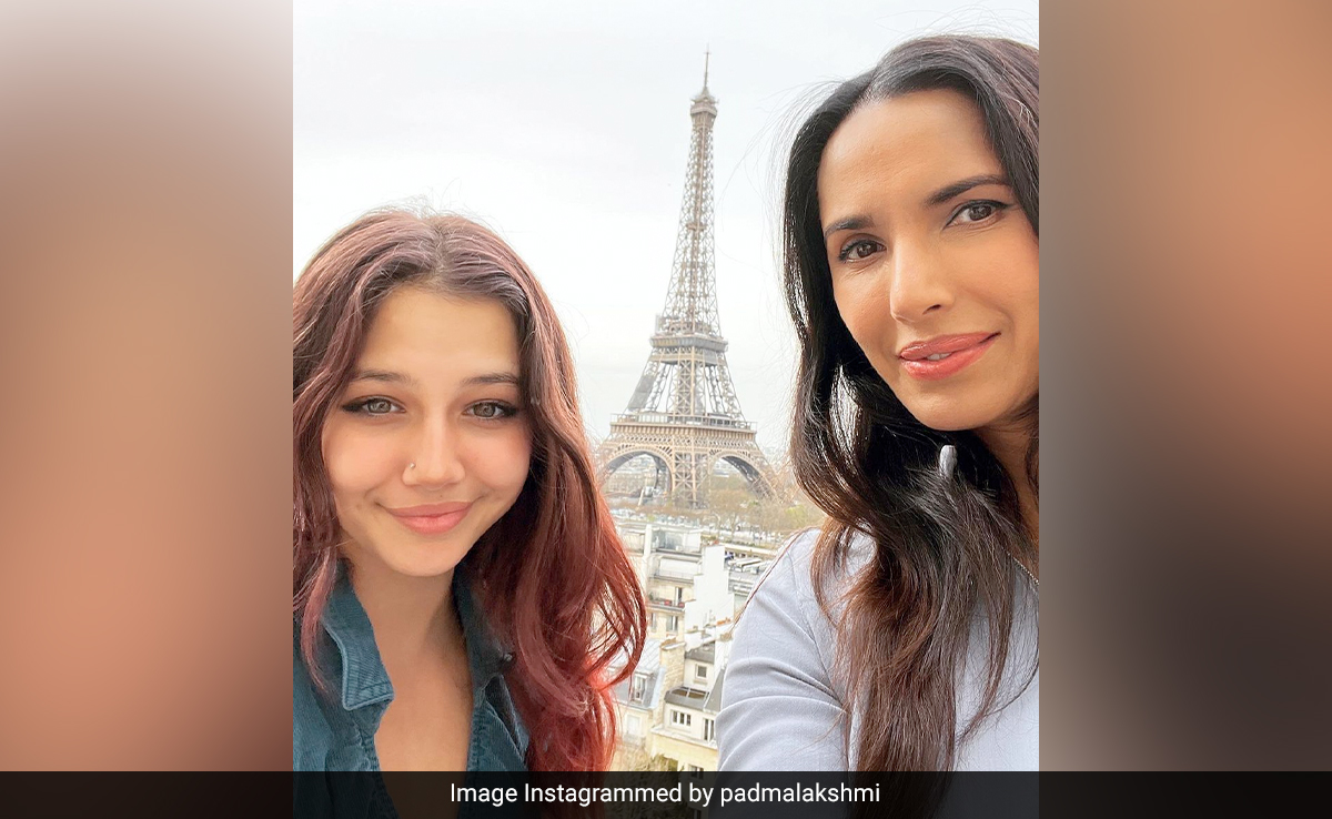 Inside Padma Lakshmi's Parisian Holiday With Daughter Krishna Thea
