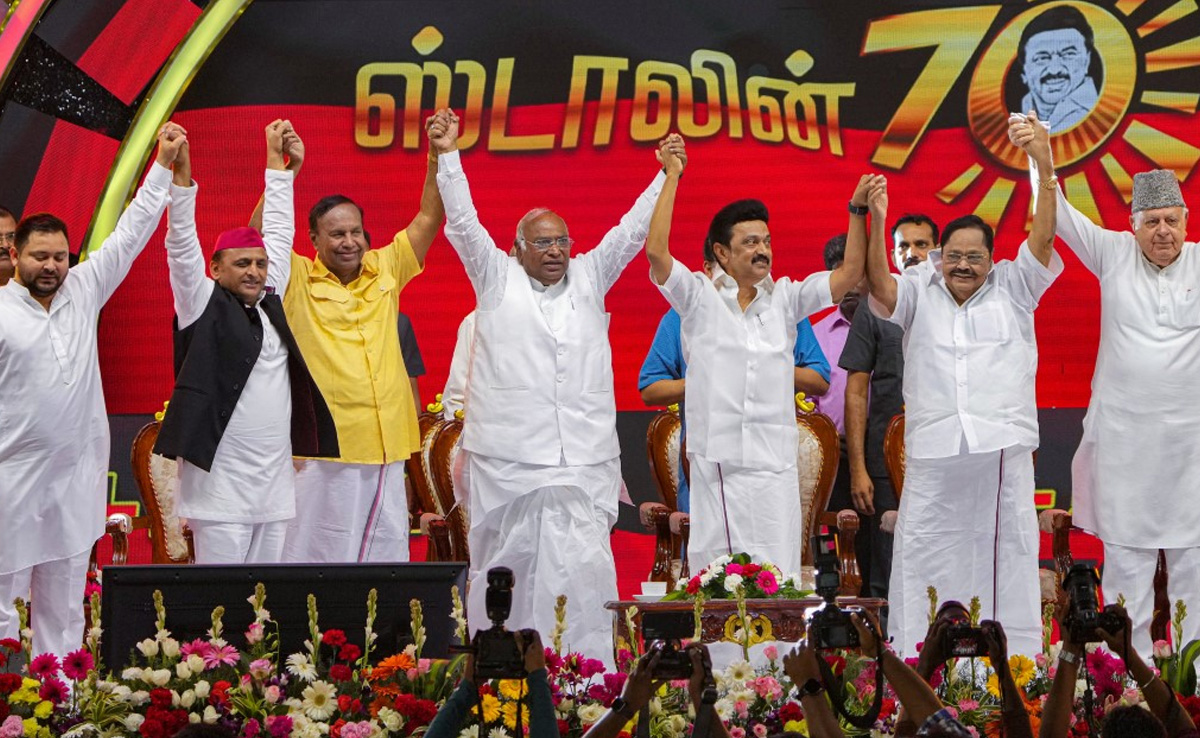 Led By MK Stalin's DMK, Top Opposition Leaders To Meet In Delhi ...