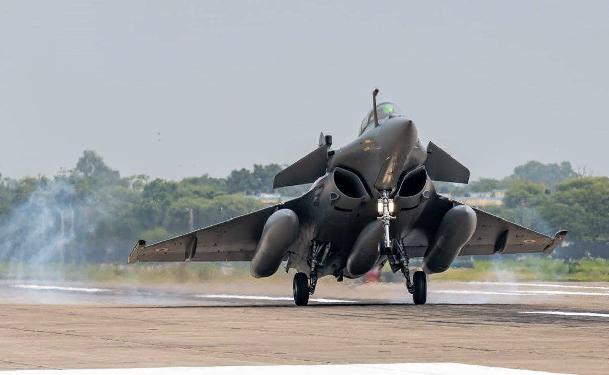 India, France Carry Out Joint 'Exercise Orion' Drills With Rafale Jets