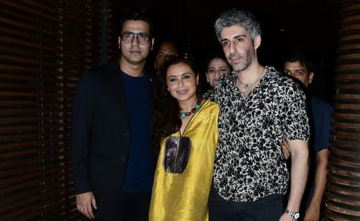 Pics: Rani Mukerji, Jim Sarbh And Others At <i>Mrs Chatterjee Vs Norway</i> Success Bash