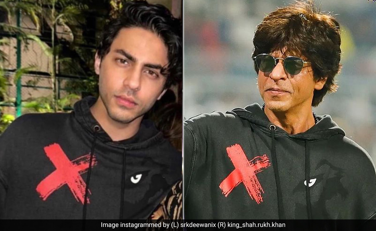 ICYDK: Shah Rukh Khan Wore Son Aryan's Sweatshirt To IPL Match. Pics Are Viral