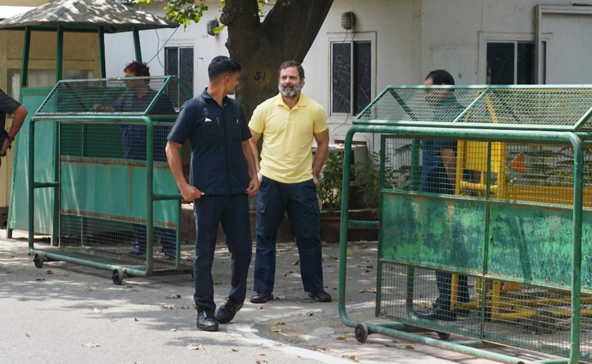 Ahead Of Rahul Gandhi's Appeal In Court, Congress Alleges "Illegal Arrest"