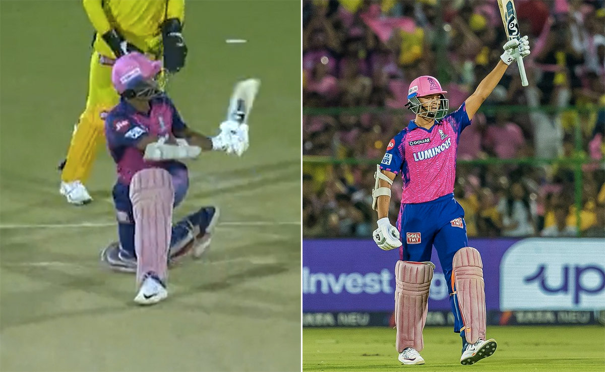 VIDEO:  "यह जयसवाल हैं, या बटलर", युवा लेफ्टी बल्लेबाज का छक्का बना चर्चा का विषय, Viral Six पर कोच ने जाहिर की खुशी