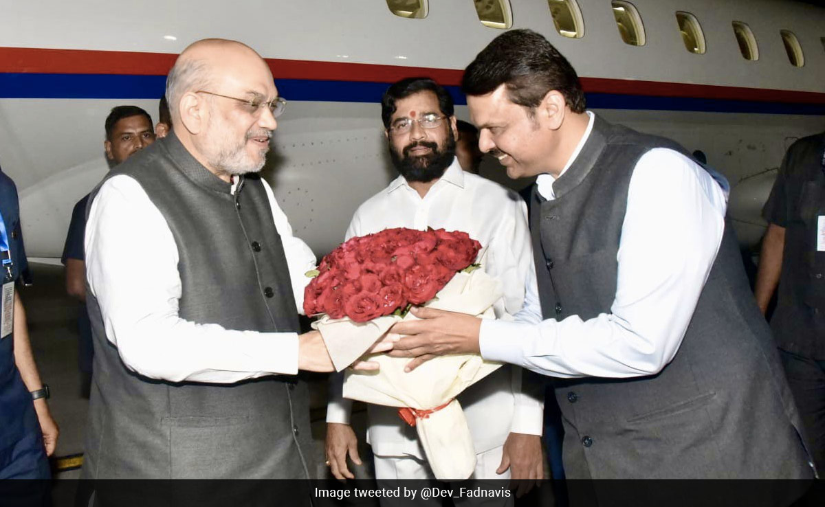 Amit Shah On 2-Day Visit To Maharashtra