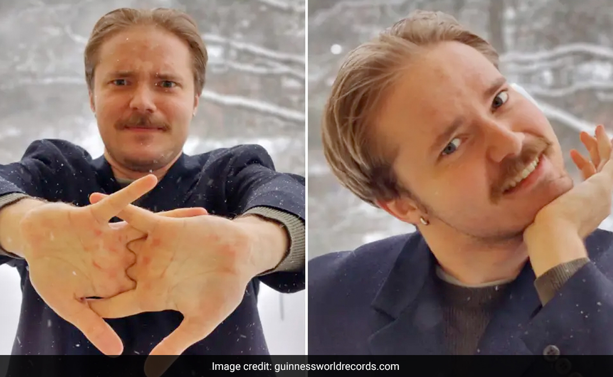 Watch: Swedish Man Breaks World Record For Most Continuous Cracking Of Joints