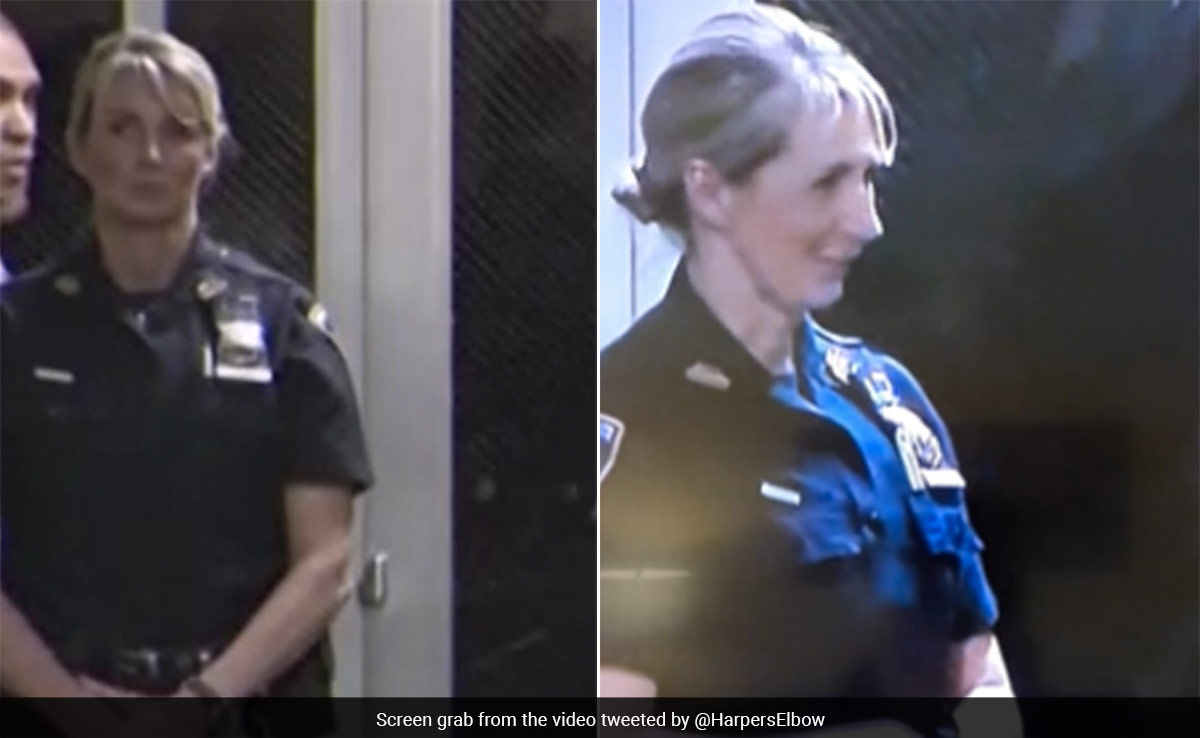 During Trump's Court Appearance, Internet's Focus Was On This Policewoman