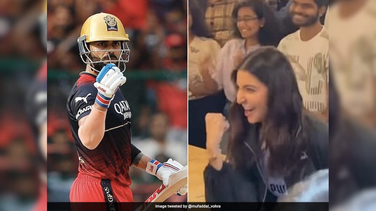 Anushka Sharma’s Celebration Has Uncanny Similarity With Virat Kohli’s. Video | Cricket News