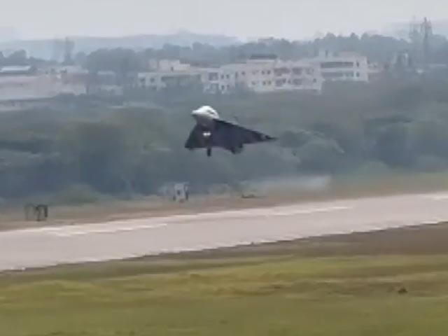 India-Made Tejas Trainer Aircraft Carries Out First Flight