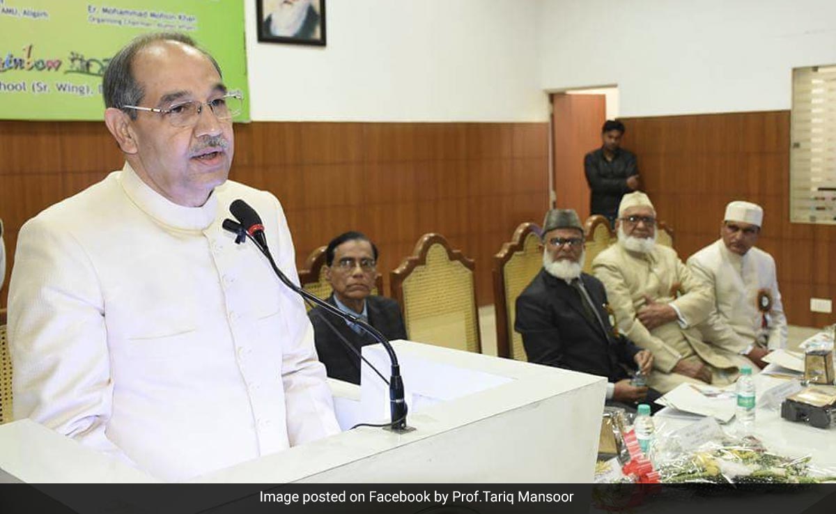 BJP Appoints Ex Aligarh Muslim University Vice Chancellor Party Vice President