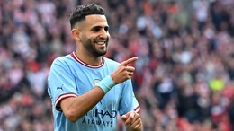 Riyad Mahrez Treble Fires Manchester City Into FA Cup Final
