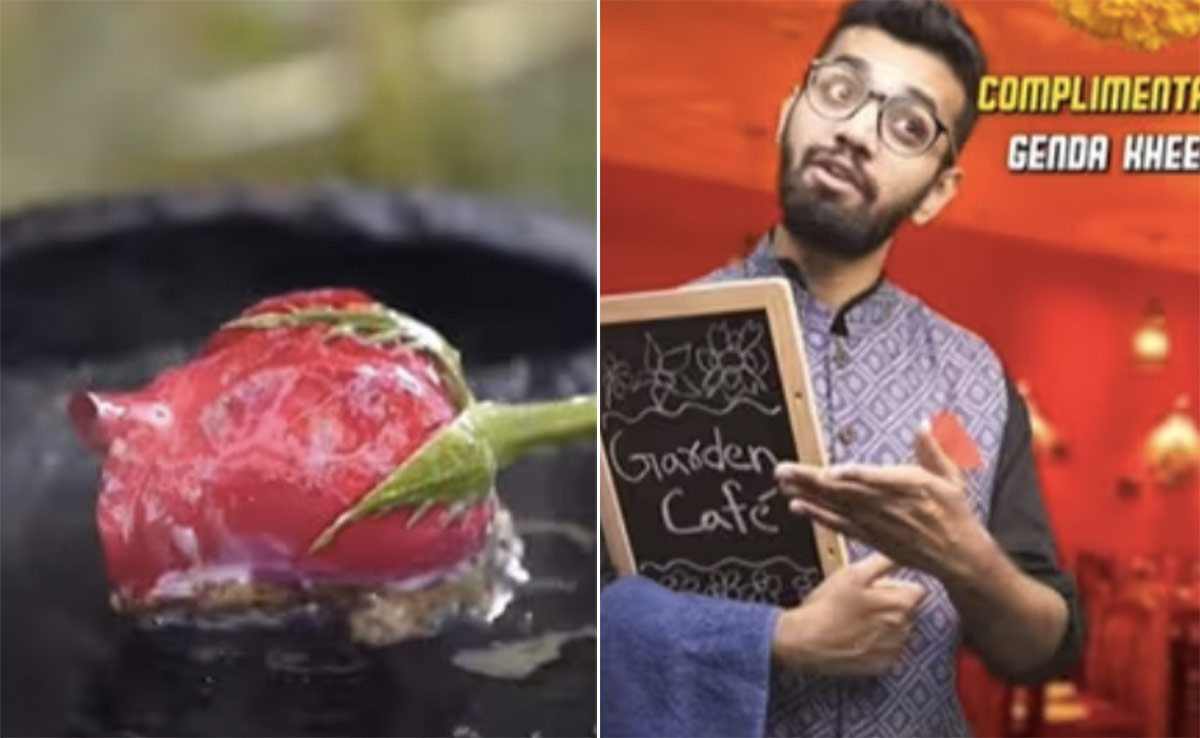 VIDEO: मटन बिरयानी नहीं अब खाइए सूरजमुखी बिरयानी साथ में गुड़हल का पराठा, जानें गार्डन कैफे का सच