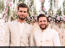 Watch - "Don't Call Me <i>Sasur</i>": Shahid Afridi's Funny Interaction With Son-In-Law Shaheen Afridi