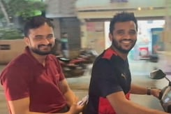 Watch: RCB Fans Chase Brett Lee's Car For A Selfie. What Happened Next Watch: RCB Fans Chase Brett Lee's Car For A Selfie. What Happened Next