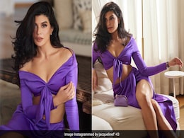 The Purple Passion Runs Strong In Jacqueline Fernandez's Chic Co-Ord Set The Purple Passion Runs Strong In Jacqueline Fernandez's Chic Co-Ord Set
