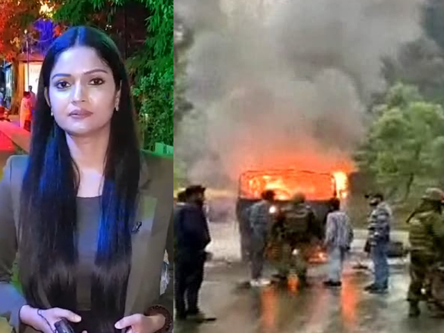 सिटी सेंटर: सेना के वाहन पर आतंकी हमला, ग्रेनेड फेंकने की आशंका, 5 जवान शहीद