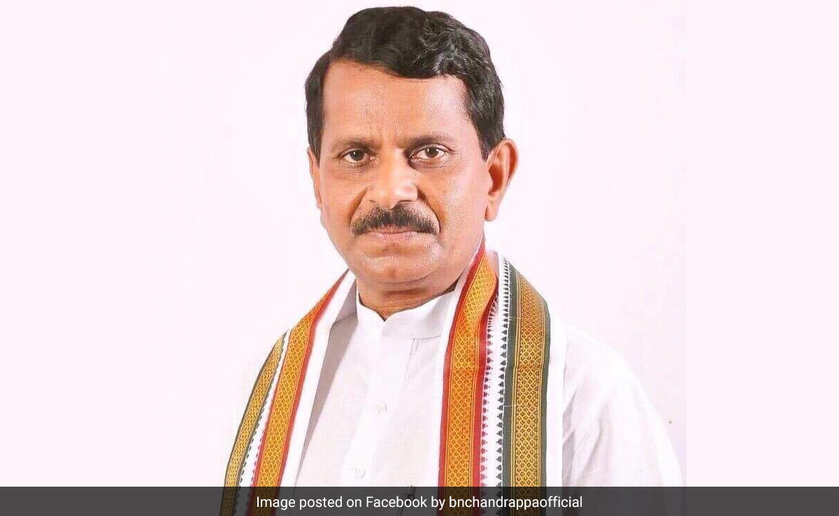 Congress Appoints BN Chandrappa As Working President Of Karnataka Unit
