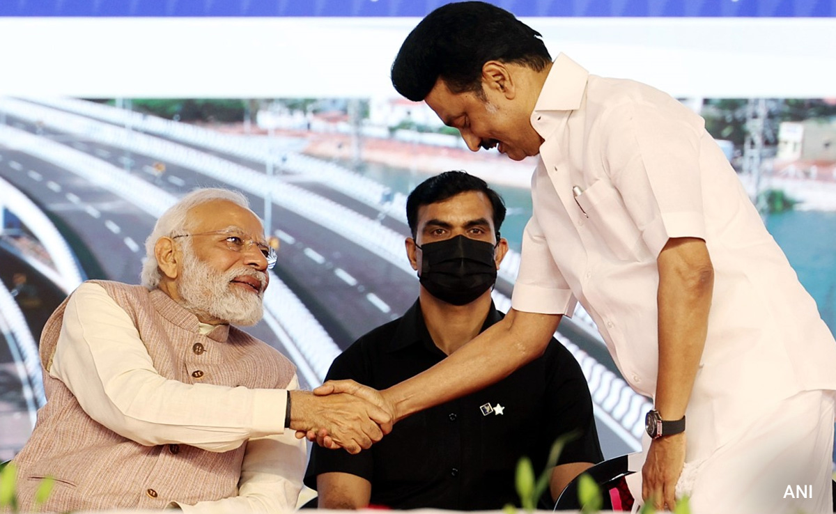 MK Stalin's Appeal As PM Launches Rs 5,000 Crore Projects In Chennai