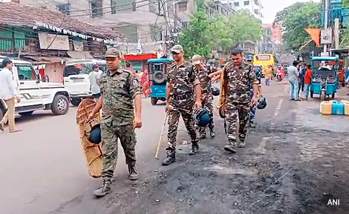 BJP's Drone Shots Reply To Trinamool's Video 'Proof' In Ram Navami Clash