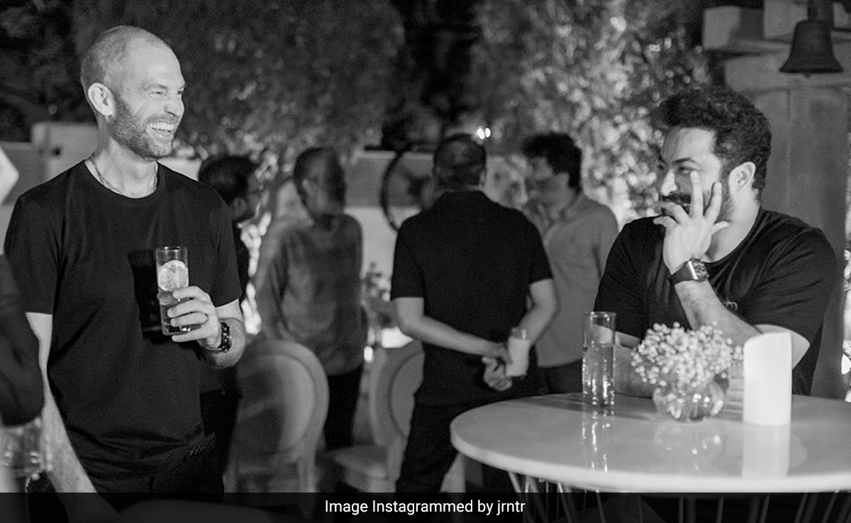 Jr NTR's "Evening Well Spent" With Amazon Studios' James Farrell And SS Rajamouli