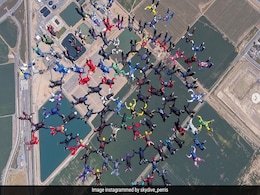 101 Skydivers Over The Age Of 60 Attempt To Break A World Record In California 101 Skydivers Over The Age Of 60 Attempt To Break A World Record In California